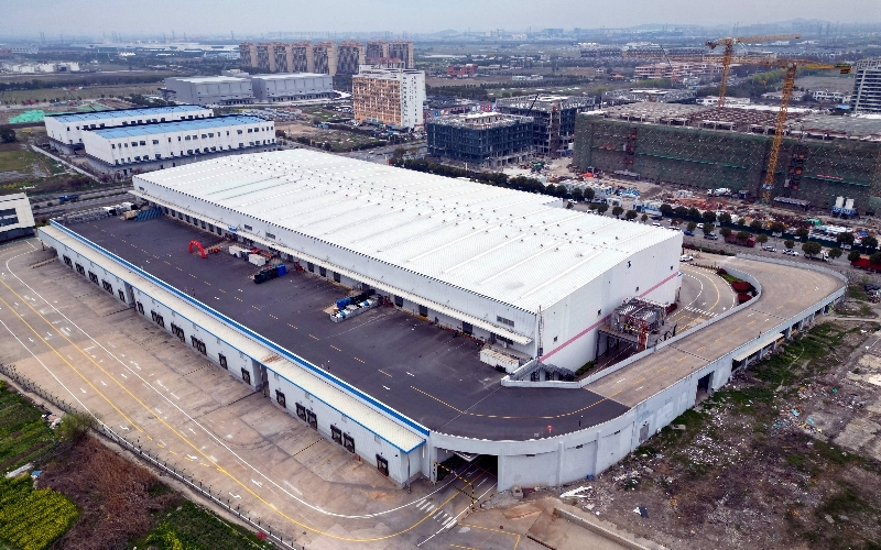 廣闊的收貨區(qū)